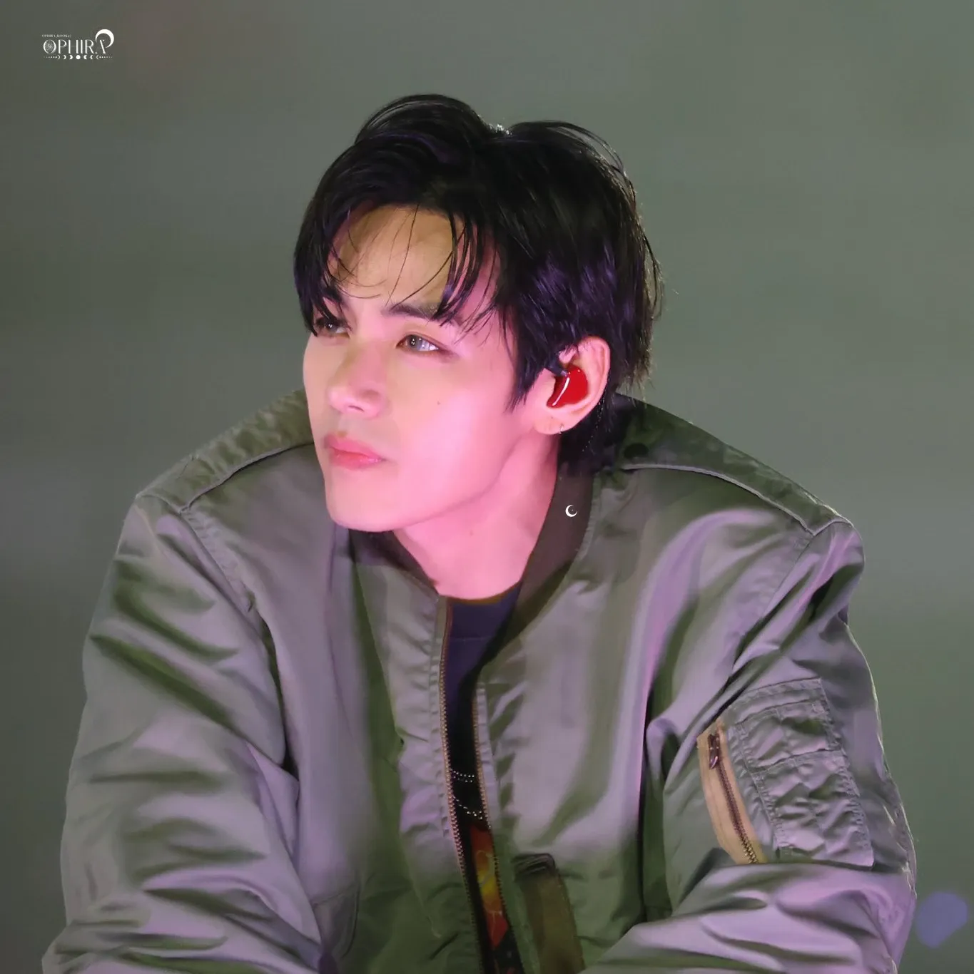 A moment captured by a fan of Kim Taehyung (V)