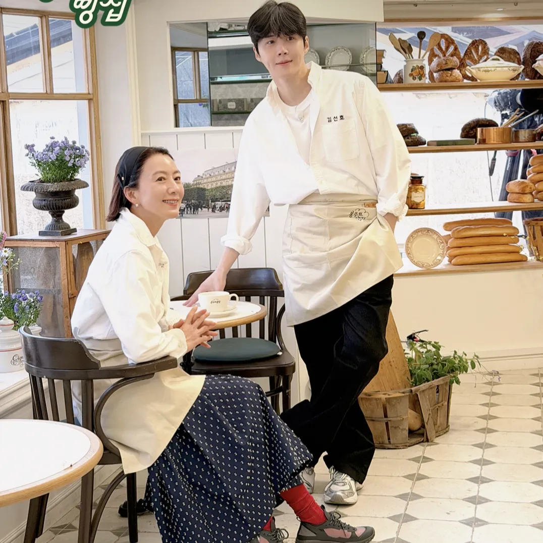 Behind-the-scenes cut of Kim Seonho