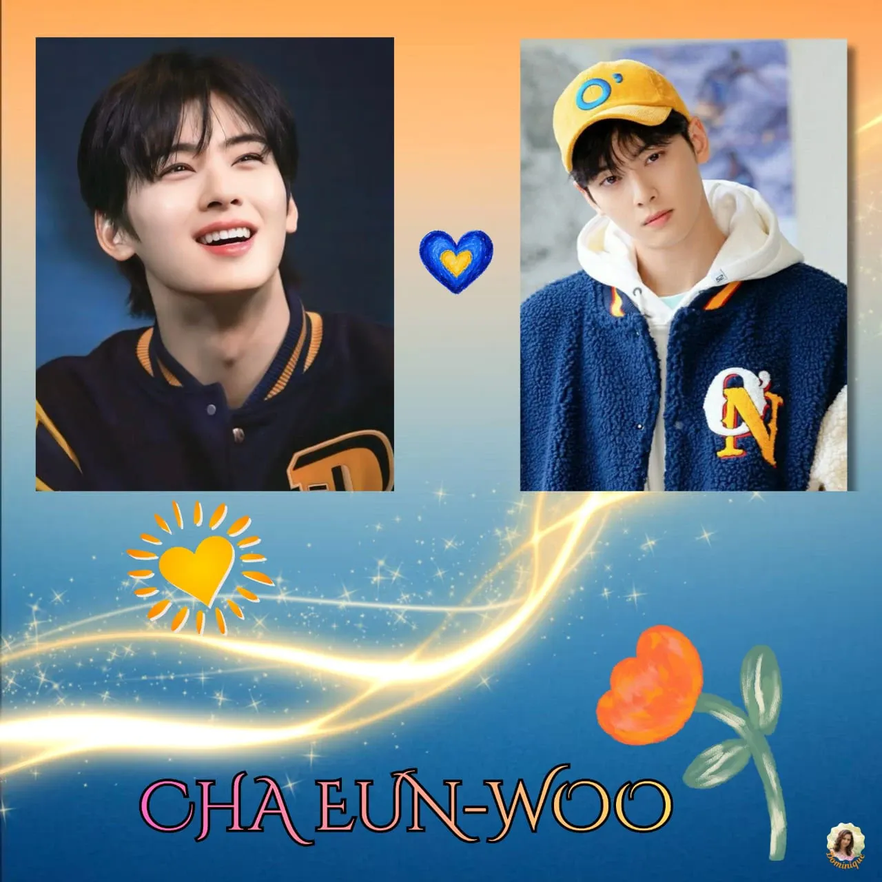 A moment captured by a fan of Cha Eunwoo