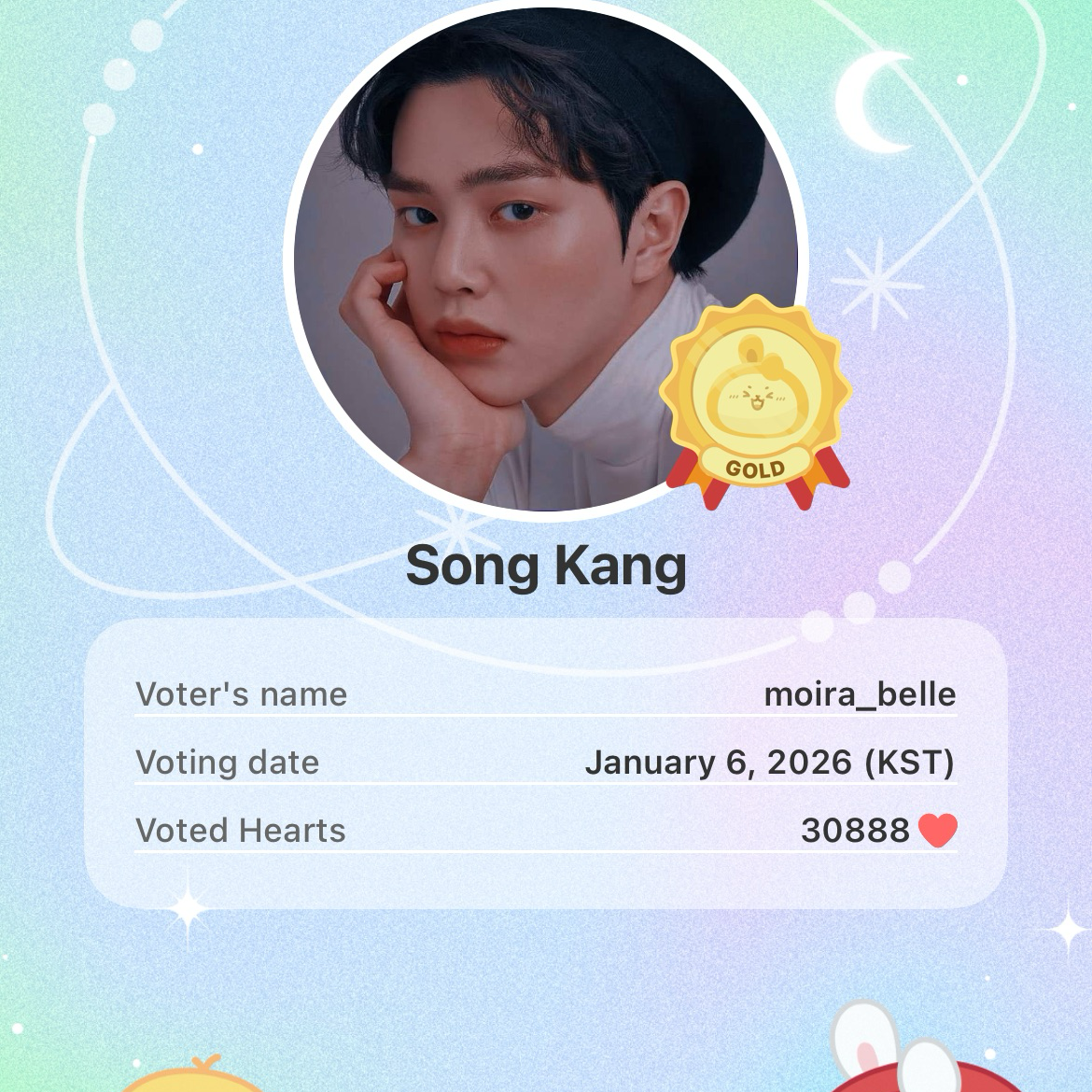 Latest photo of Song Kang