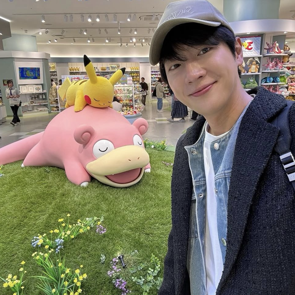 Behind-the-scenes cut of Lee Sangyeob