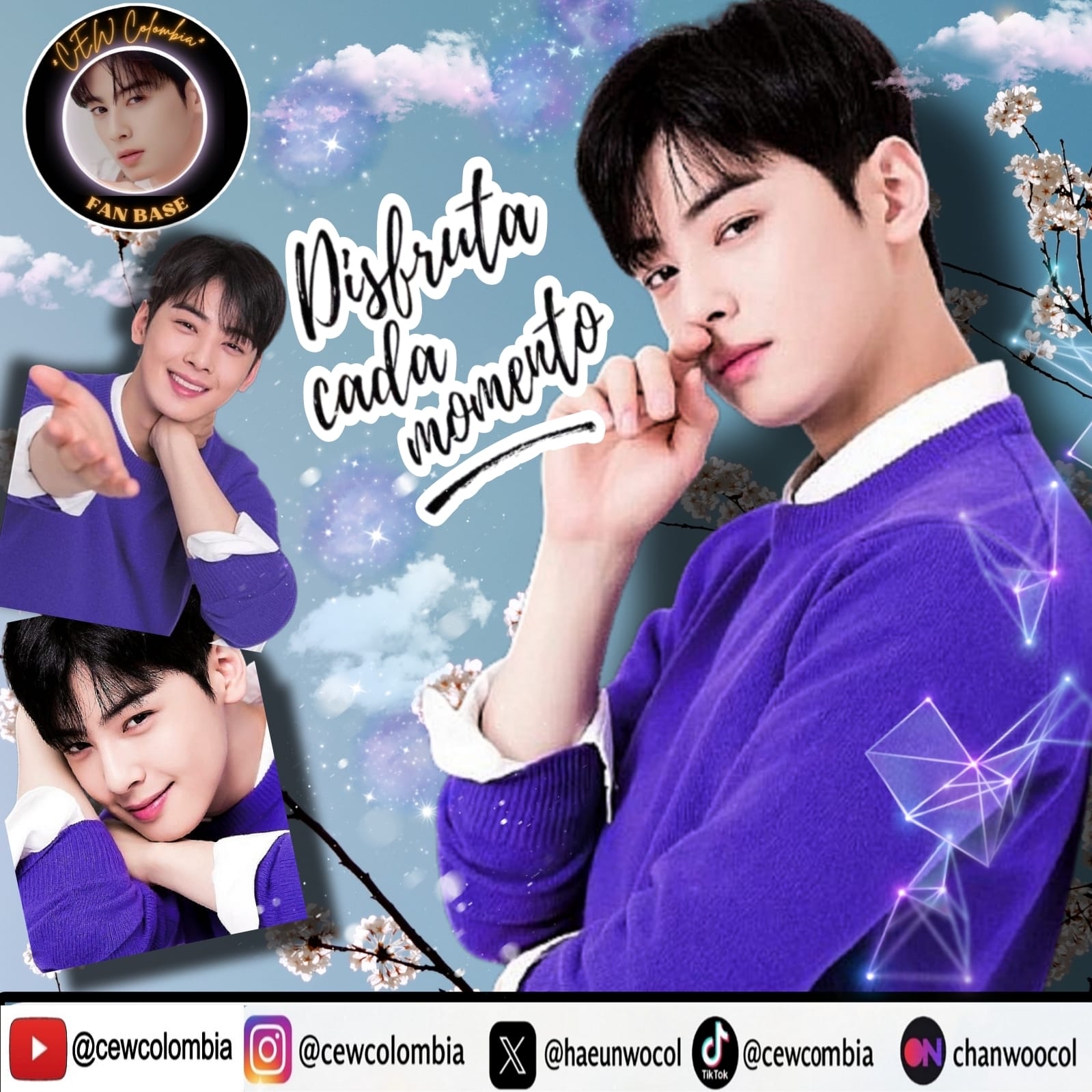 Behind-the-scenes cut of Cha Eunwoo