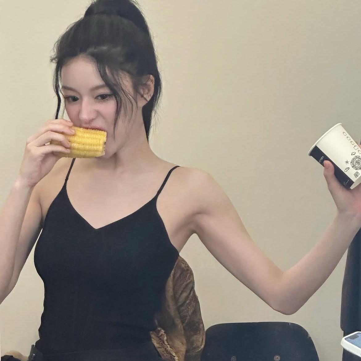 A moment captured by a fan of Go Younjung