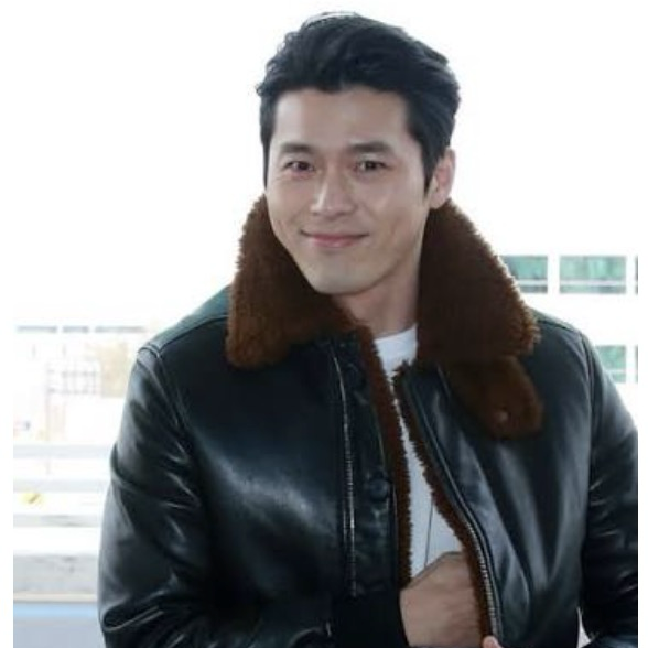 Momen yang diabadikan oleh penggemar Hyun Bin