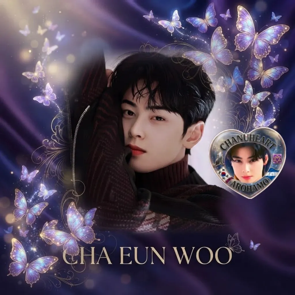 Behind-the-scenes cut of Cha Eunwoo