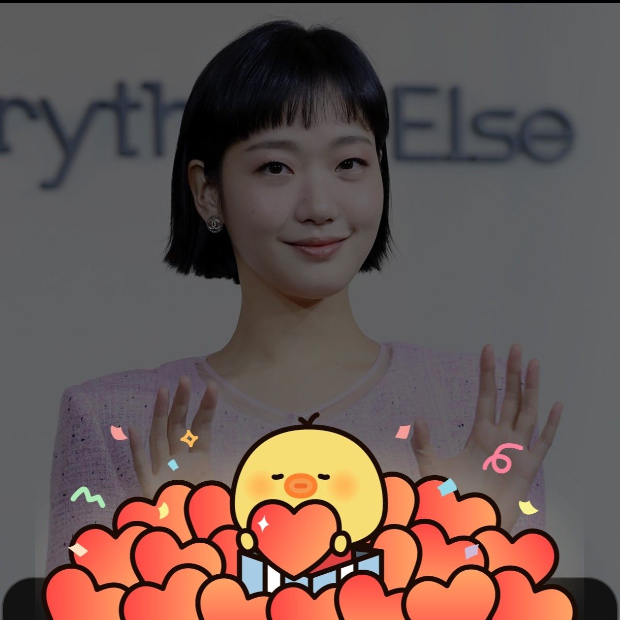 김고은의 비하인드 컷