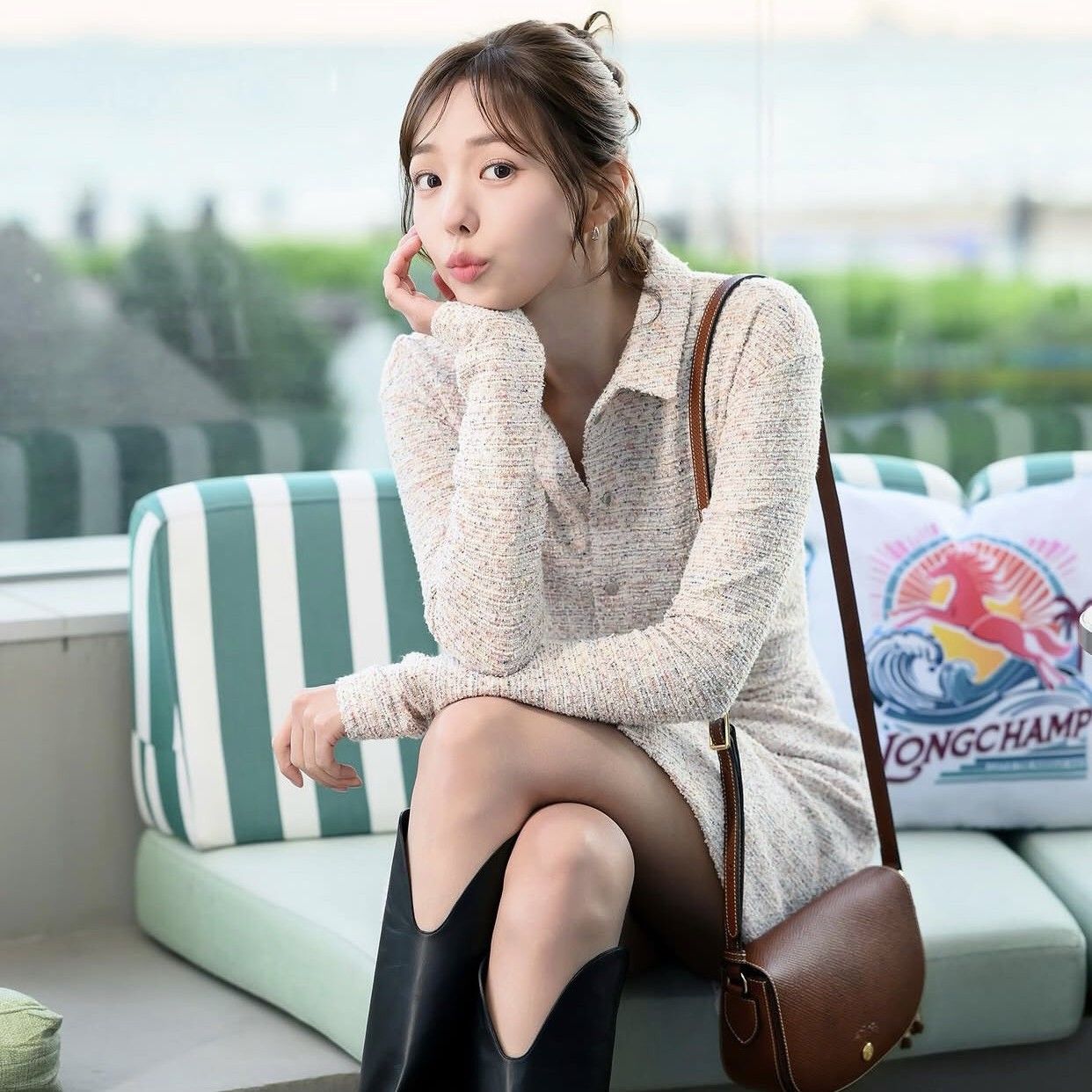 A moment captured by a fan of Chae Soobin