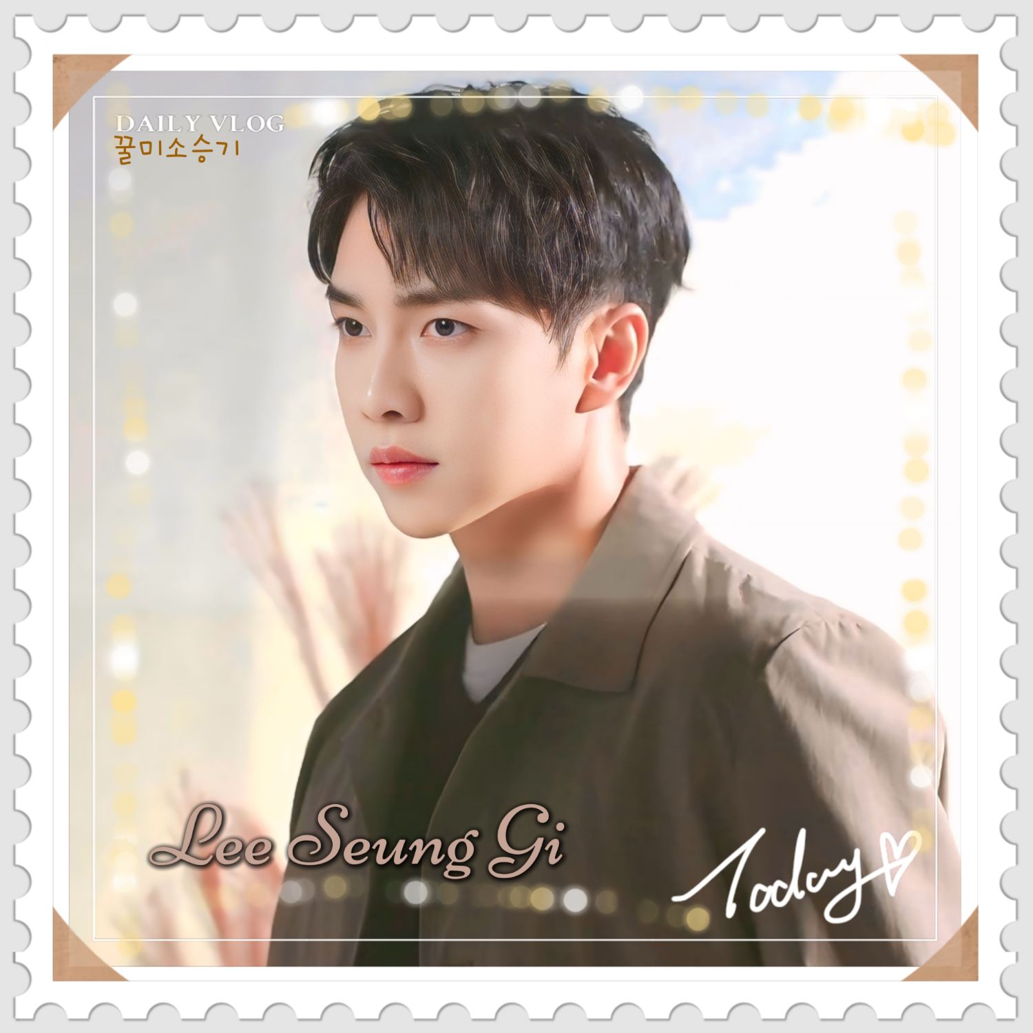 Cuplikan di balik layar dari Lee Seunggi