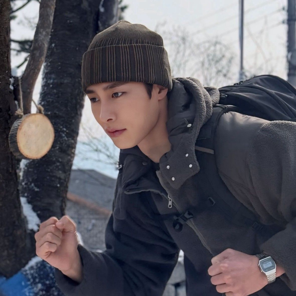 Recent activity shot of Lee Jaewook