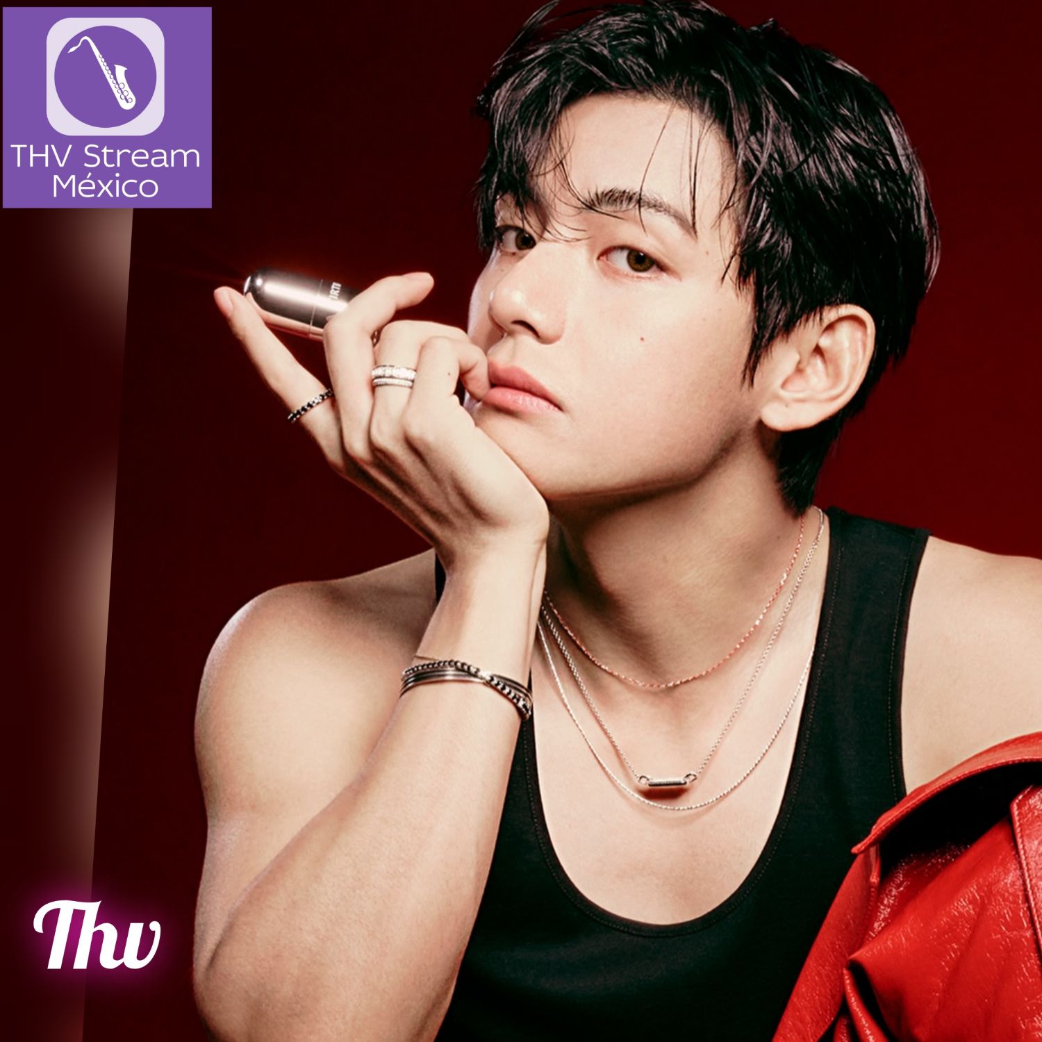 Recent activity shot of Kim Taehyung (V)