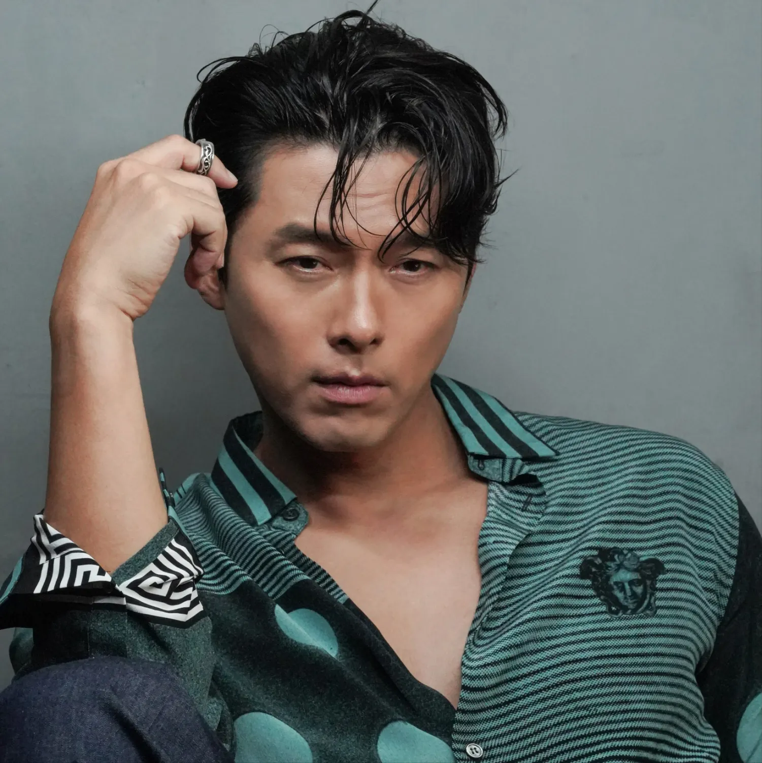 Cuplikan di balik layar dari Hyun Bin