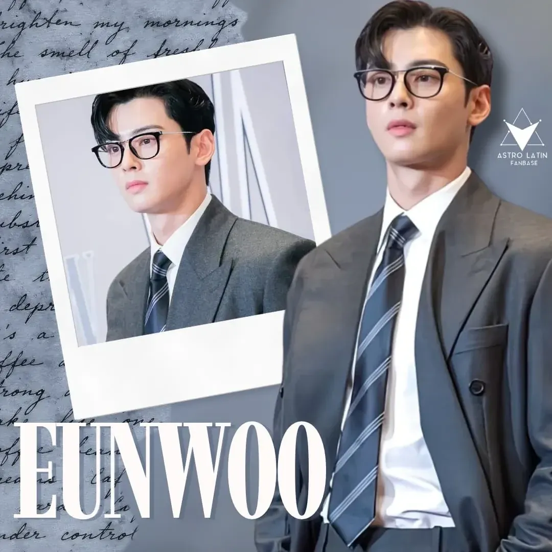 Behind-the-scenes cut of Cha Eunwoo