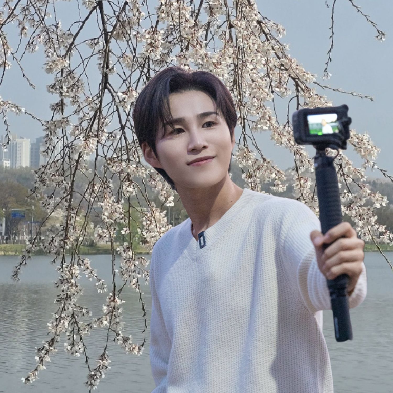 粉絲拍下的金熙栽瞬間