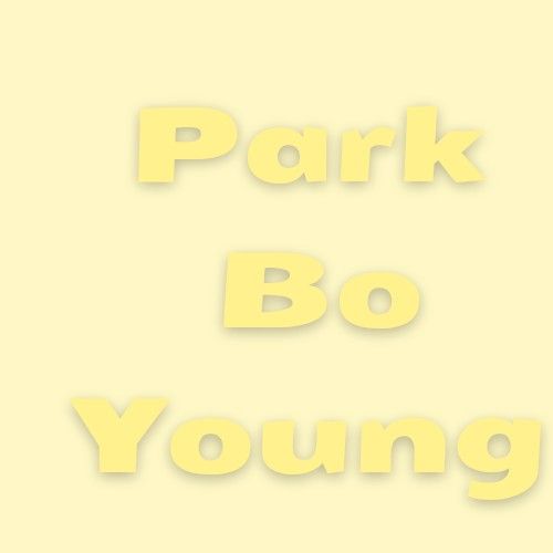 Recent activity shot of Park Boyoung