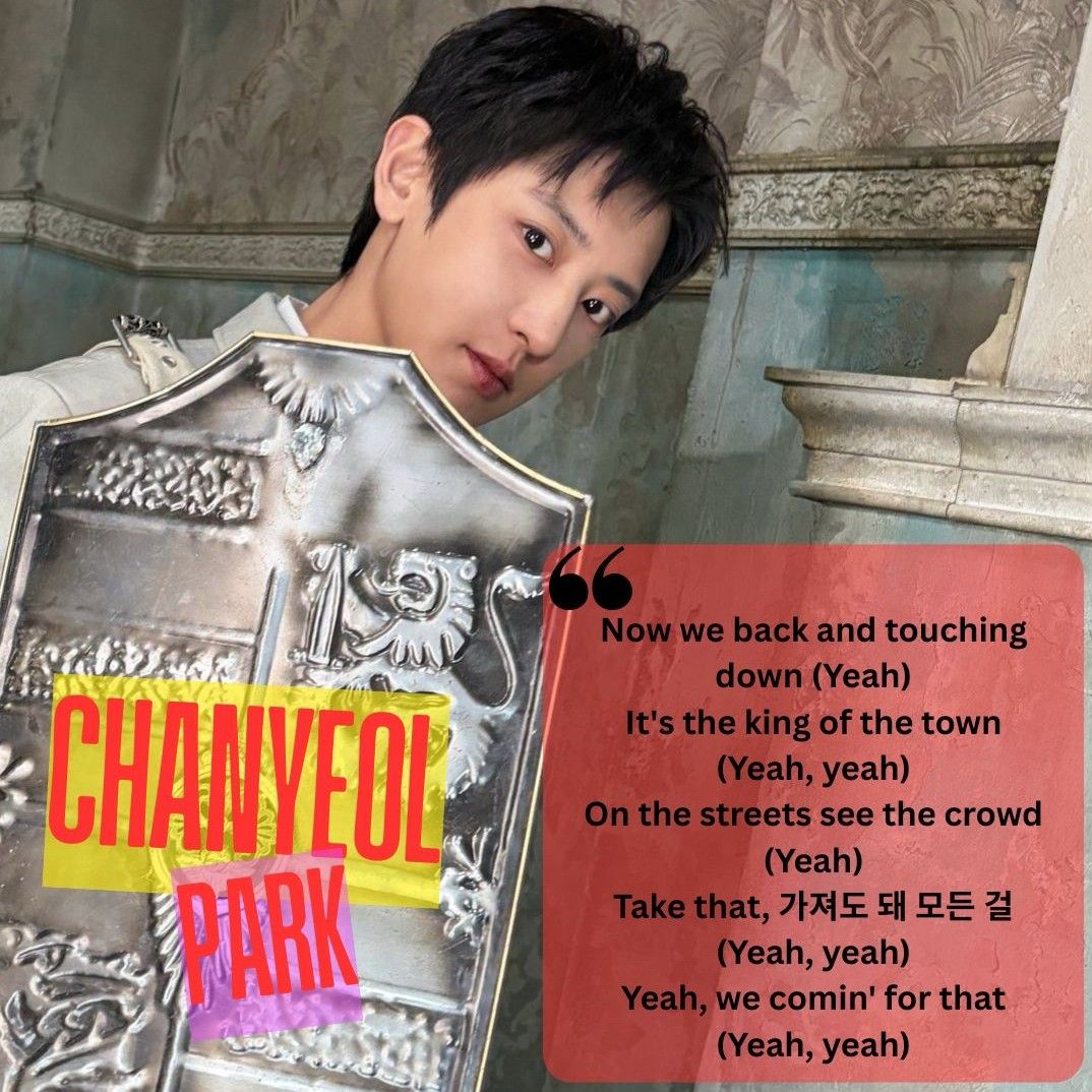 A moment captured by a fan of Chanyeol