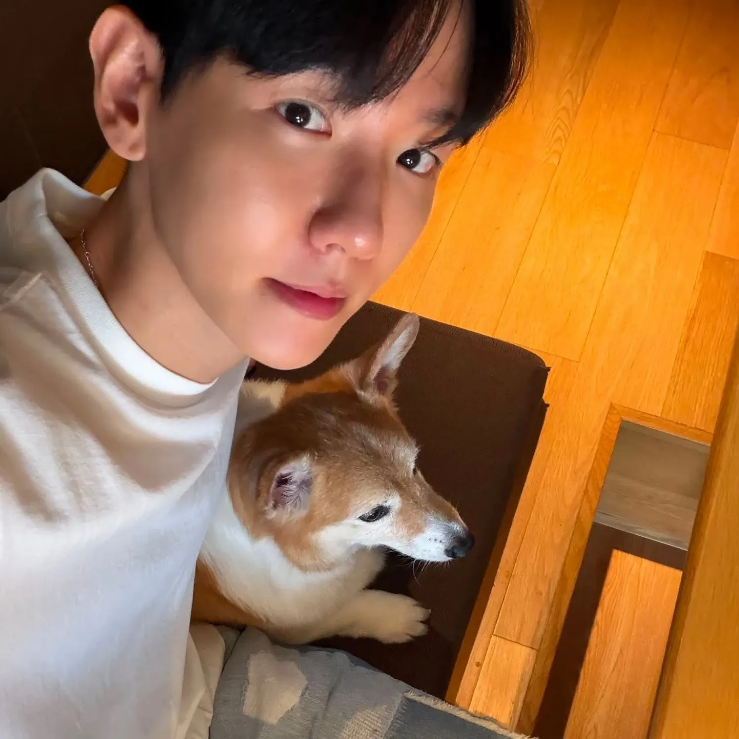 A moment captured by a fan of Baekhyun