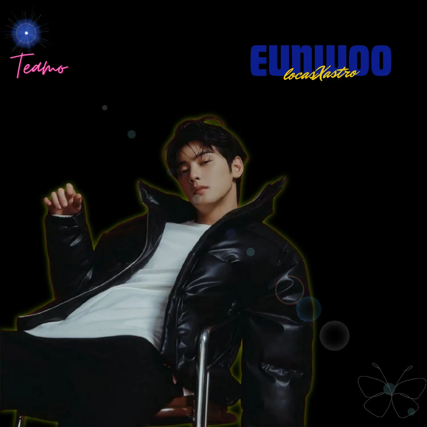 Recent activity shot of Cha Eunwoo