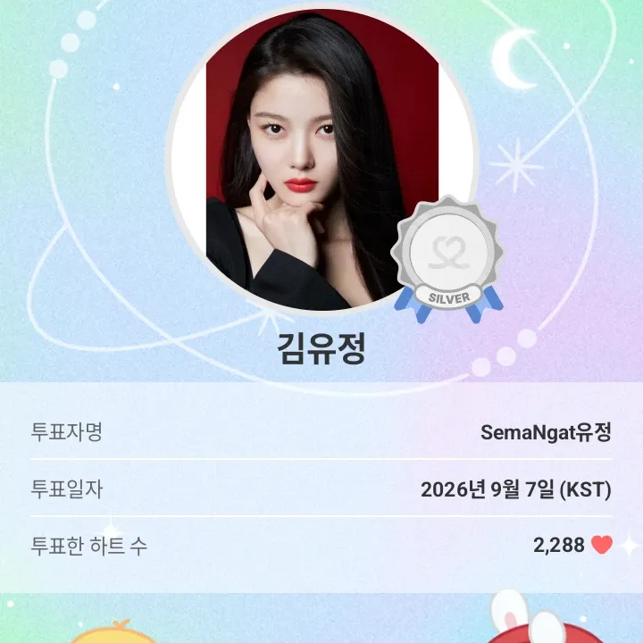 Recent activity shot of Kim Youjung