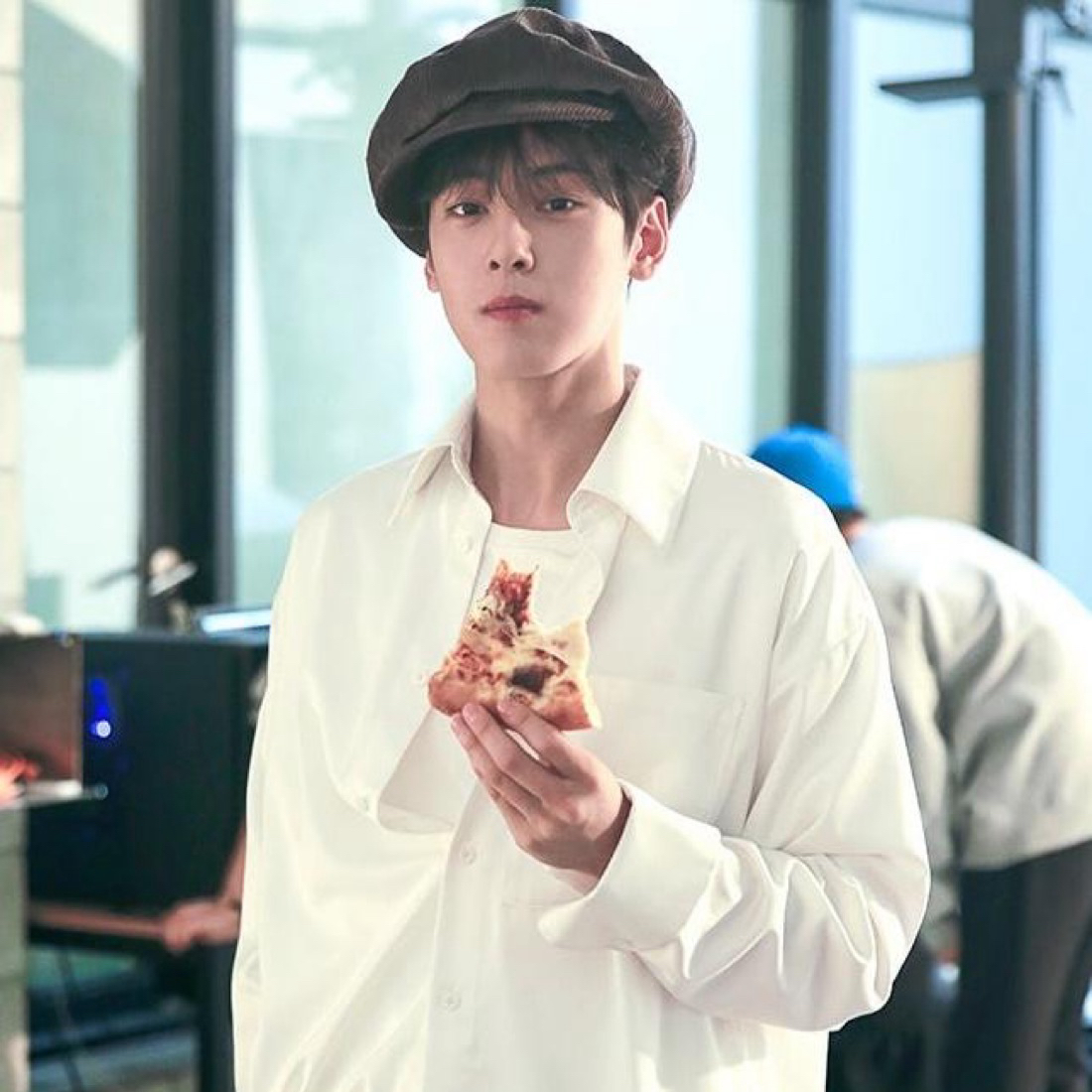 Recent activity shot of Cha Eunwoo