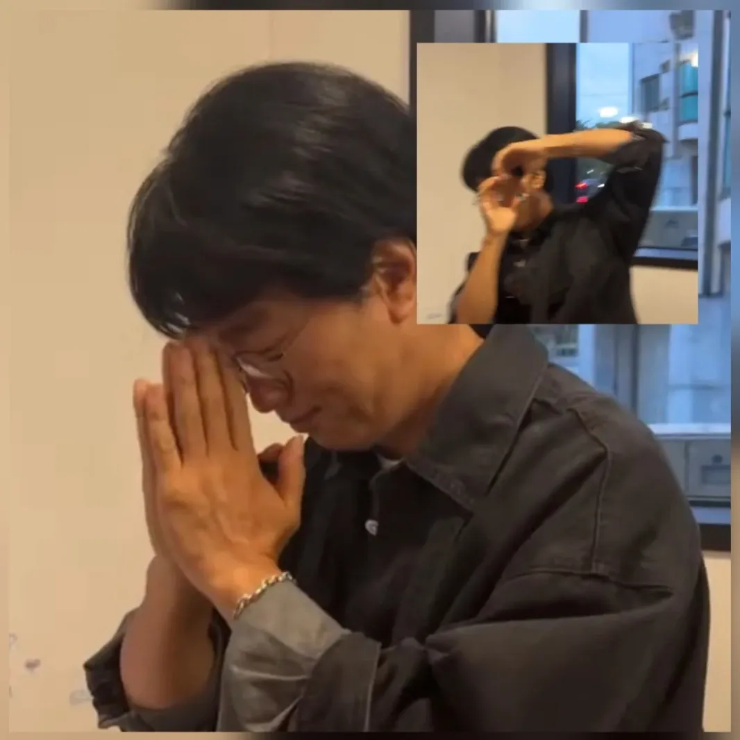 Behind-the-scenes cut of Bak Changgeun