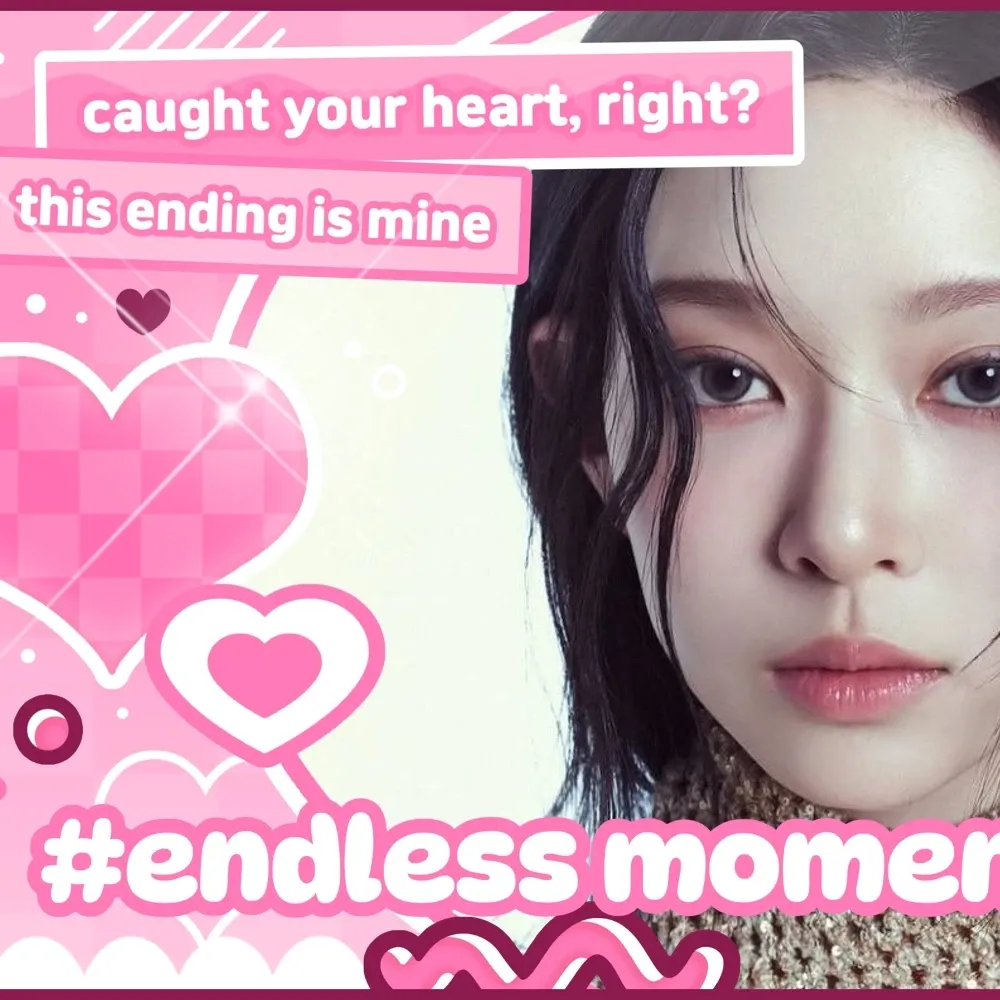Behind-the-scenes cut of Kim Minju