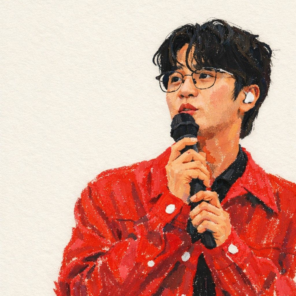 Behind-the-scenes cut of Park Jihoo (Mr. Trot 3)