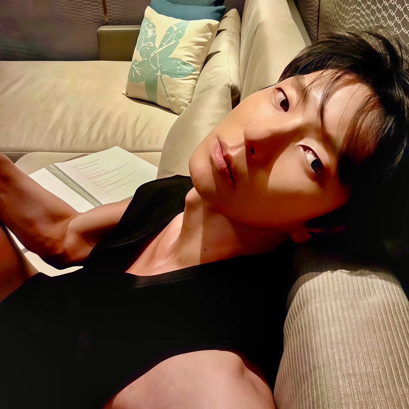 A moment captured by a fan of Lee Joongi