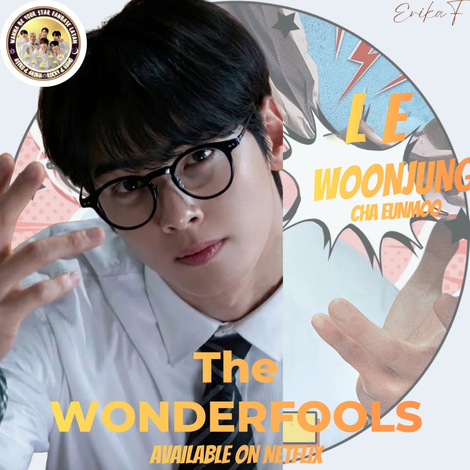 Recent activity shot of Cha Eunwoo