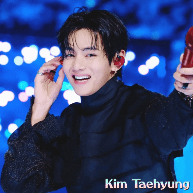 Recent activity shot of Kim Taehyung (V)