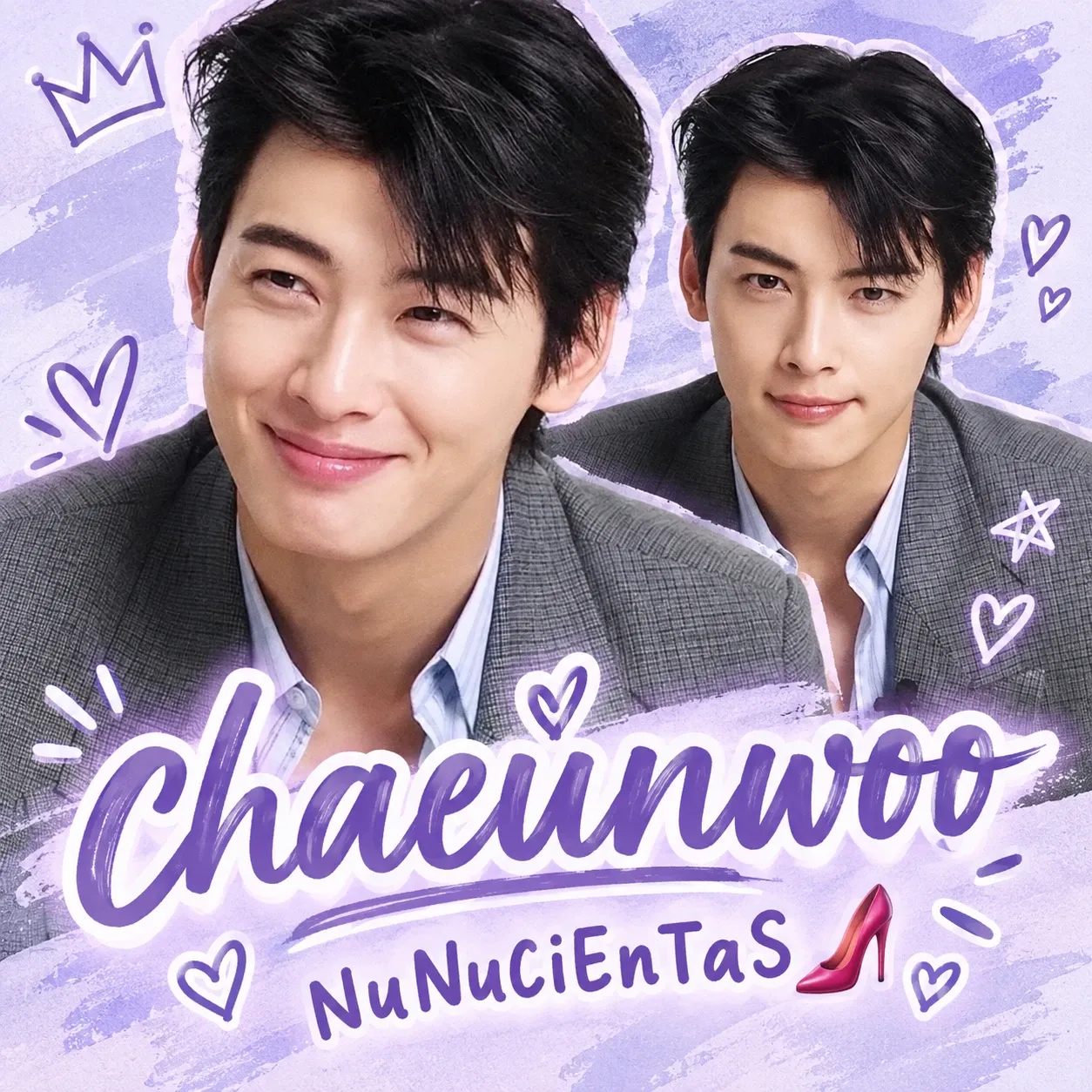 Behind-the-scenes cut of Cha Eunwoo