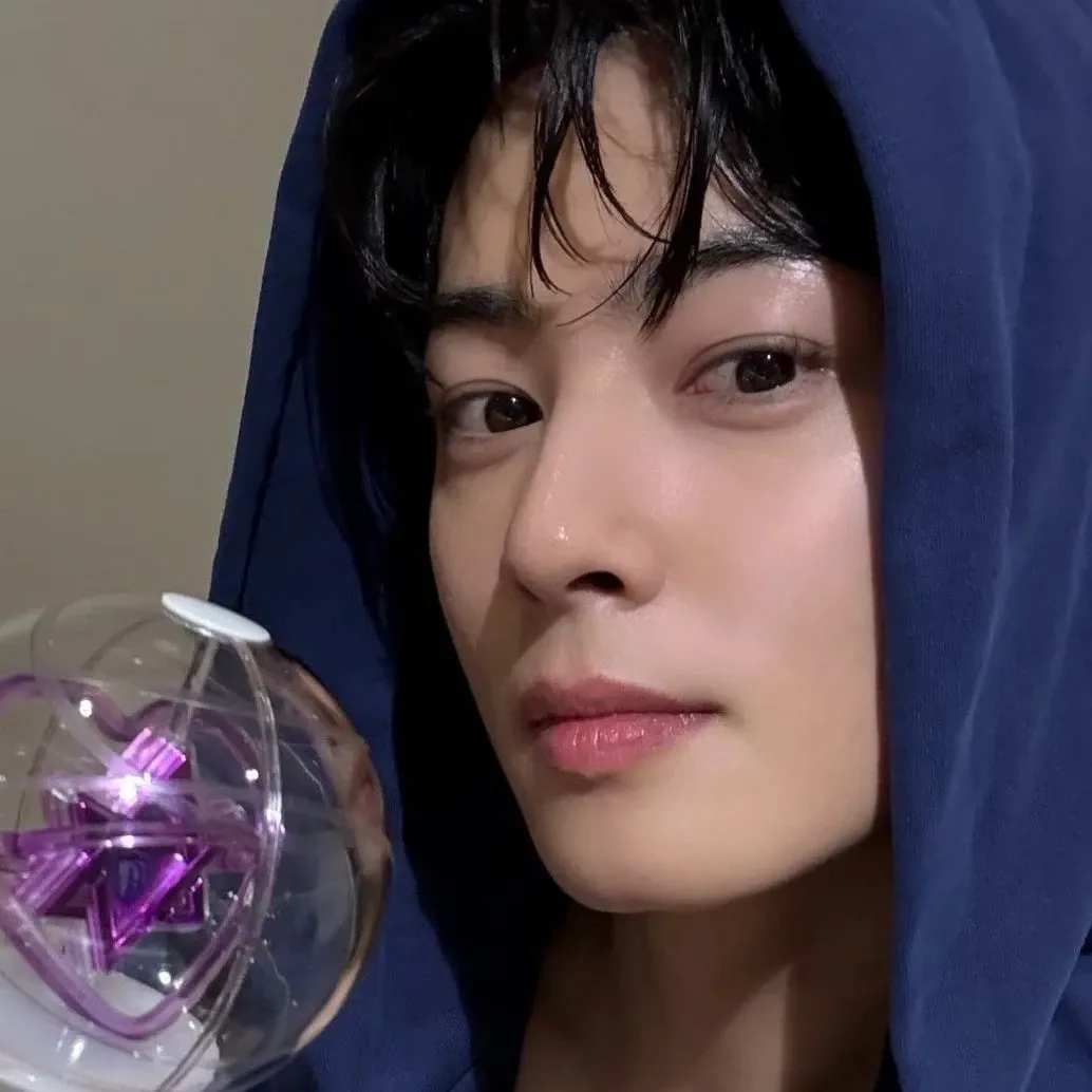 Behind-the-scenes cut of Cha Eunwoo