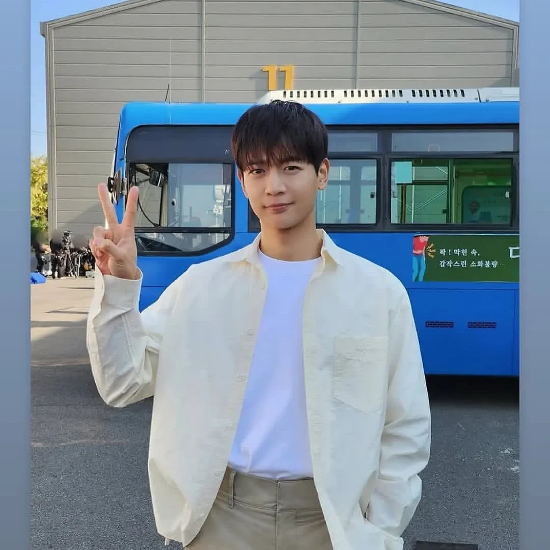 Behind-the-scenes cut of Choi Minho