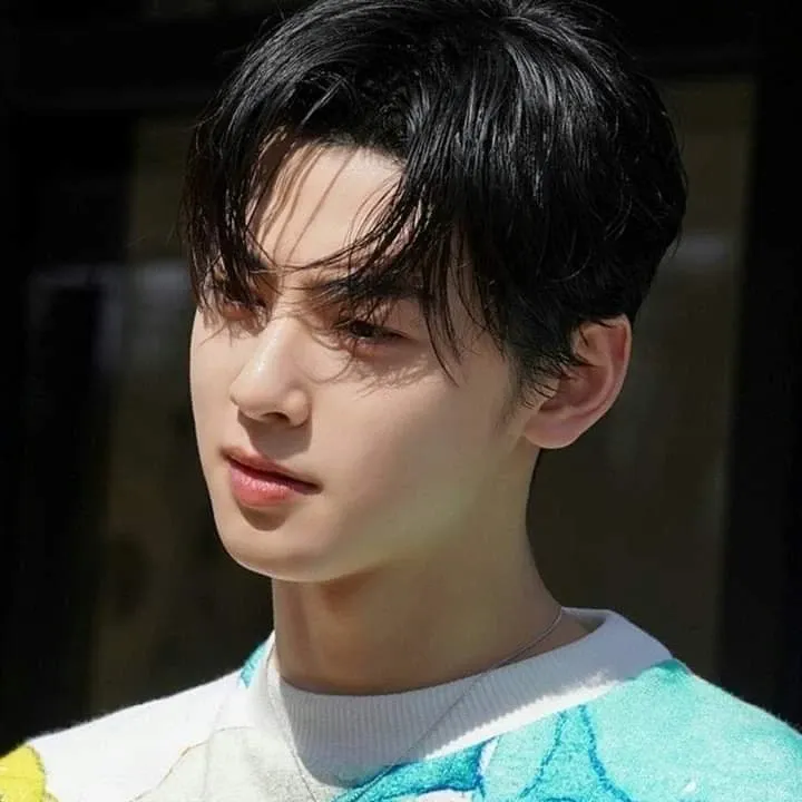 Behind-the-scenes cut of Cha Eunwoo