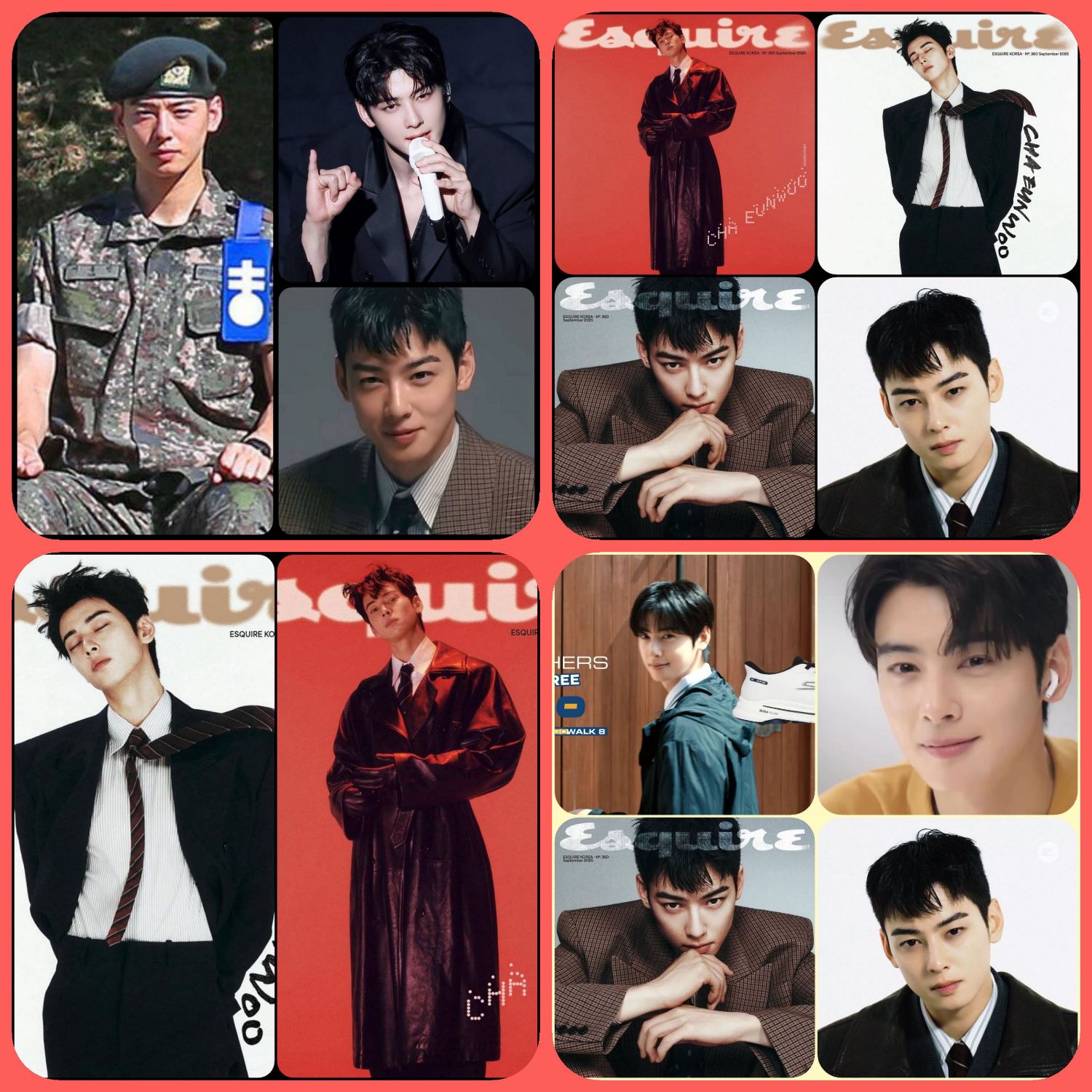 Recent activity shot of Cha Eunwoo