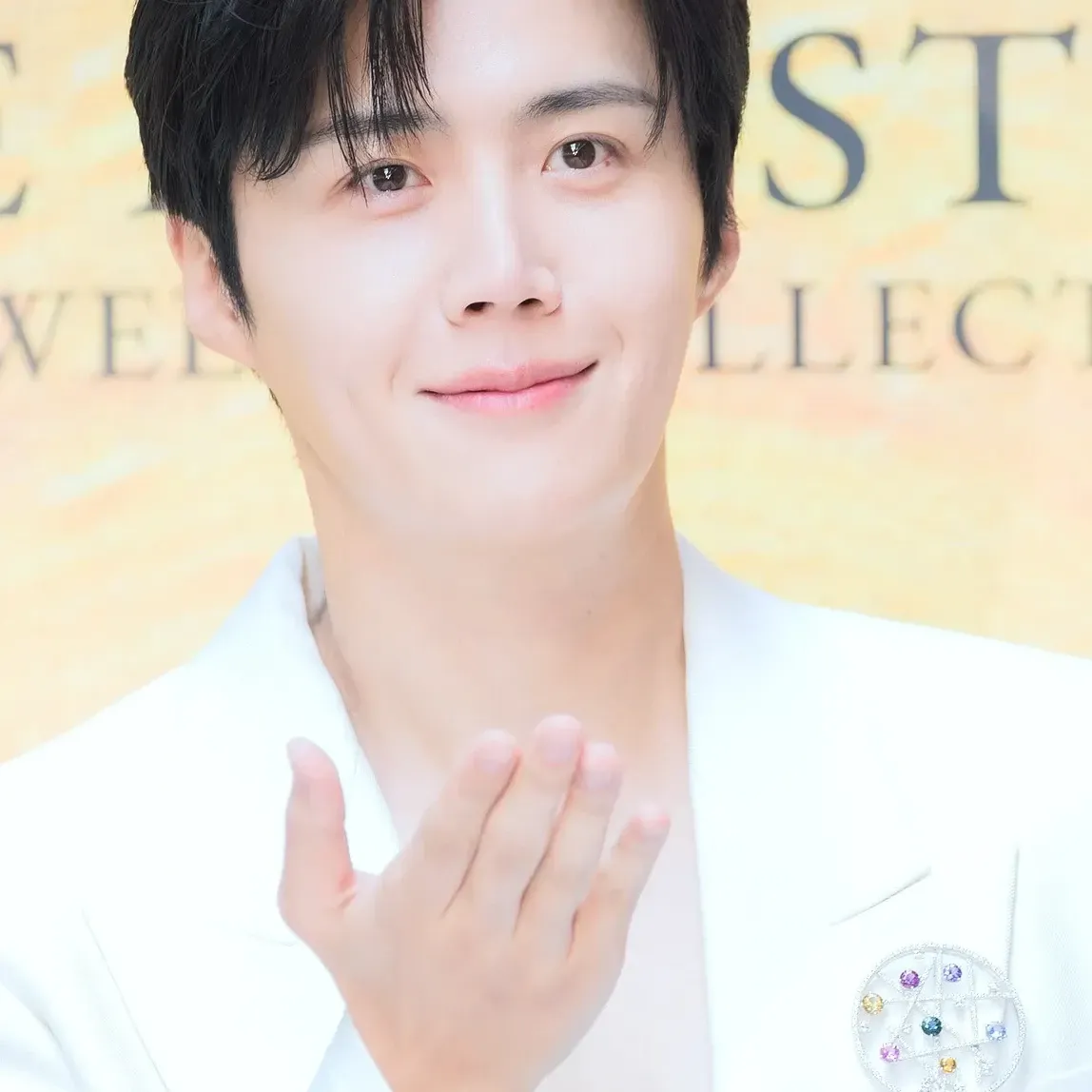 A moment captured by a fan of Kim Seonho