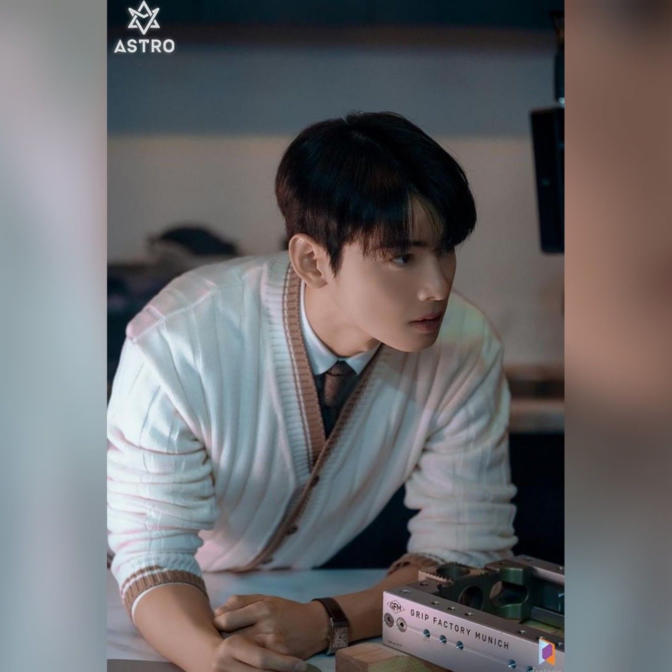 粉丝拍下的车银优瞬间