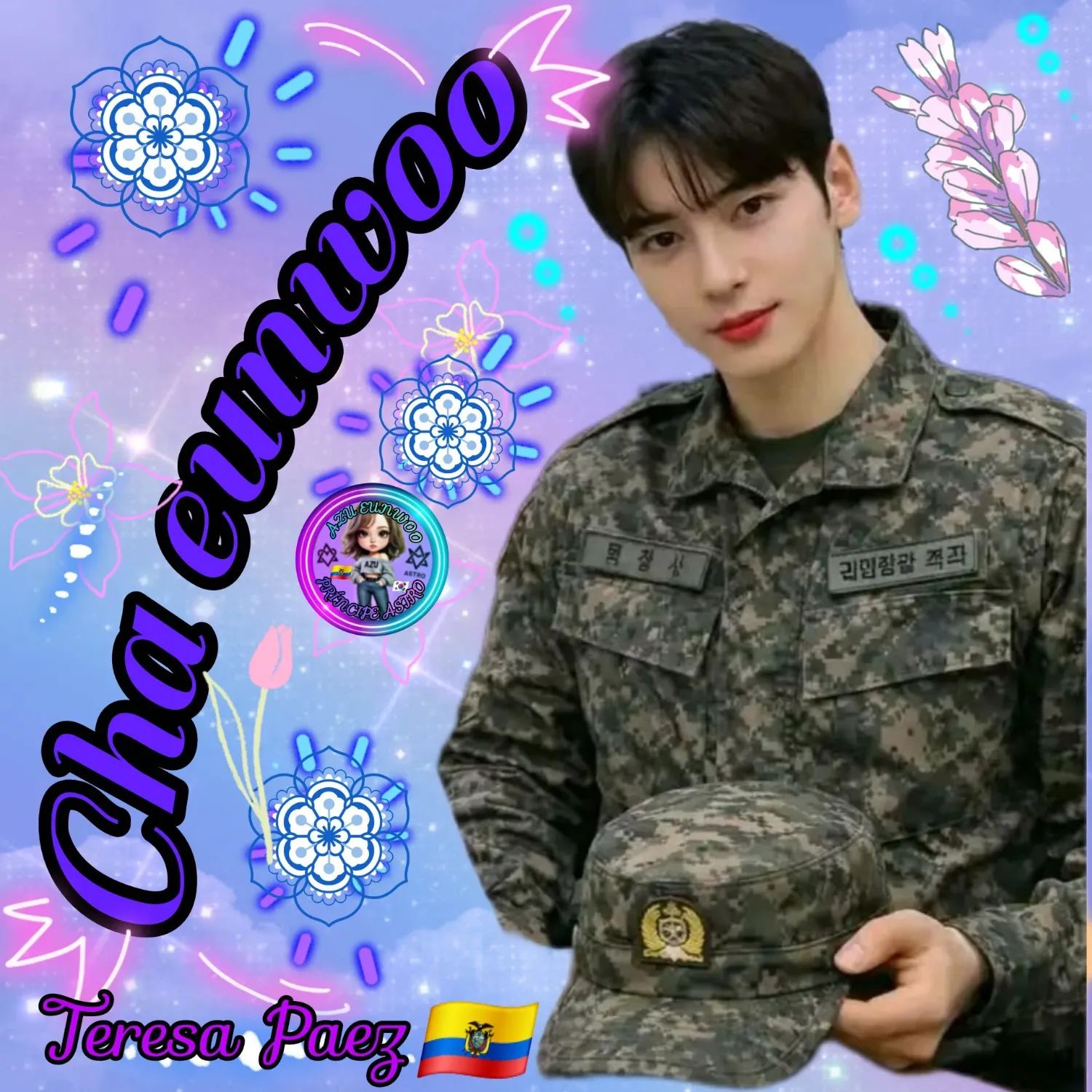 Recent activity shot of Cha Eunwoo
