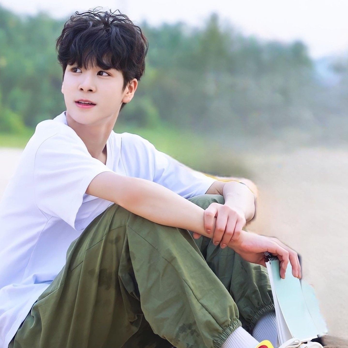 粉絲拍下的鄭東元瞬間