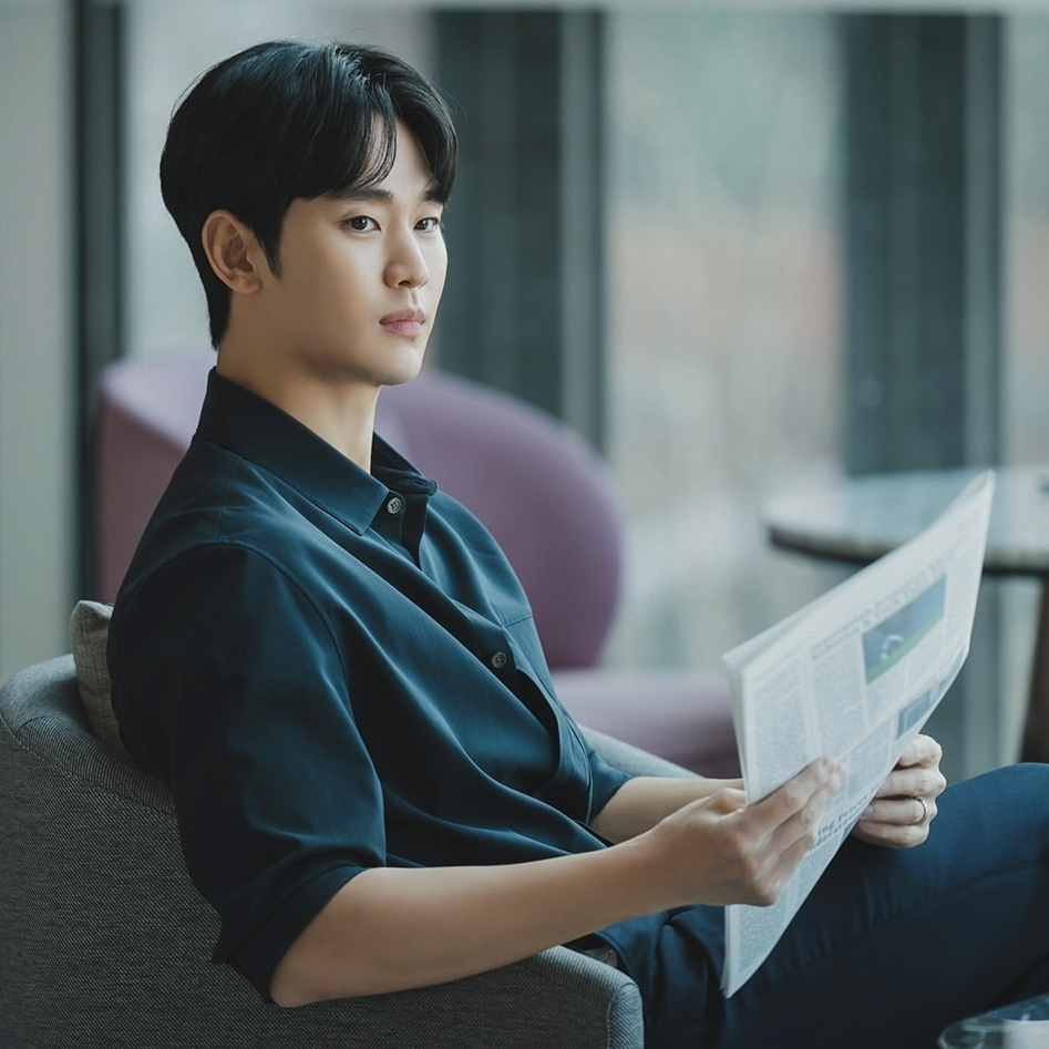 Behind-the-scenes cut of Kim Soohyun