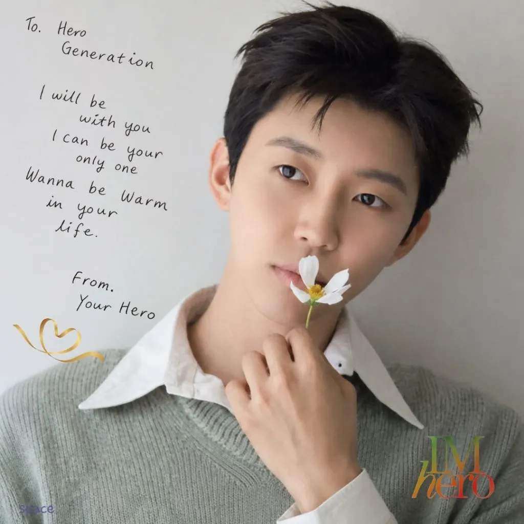 임영웅의 비하인드 컷