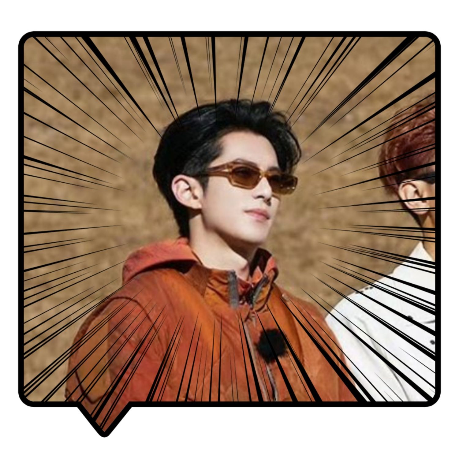 A moment captured by a fan of Dylan Wang