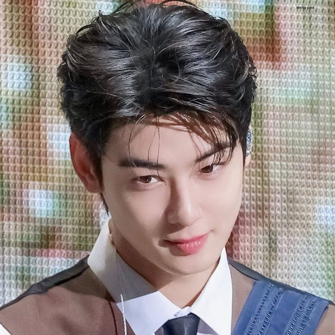 Behind-the-scenes cut of Cha Eunwoo