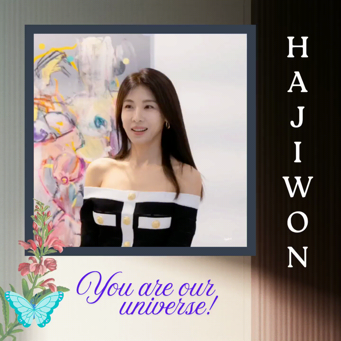 A moment captured by a fan of Ha Jiwon