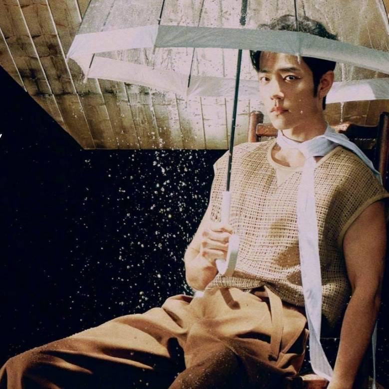 Recent activity shot of Xiao Zhan