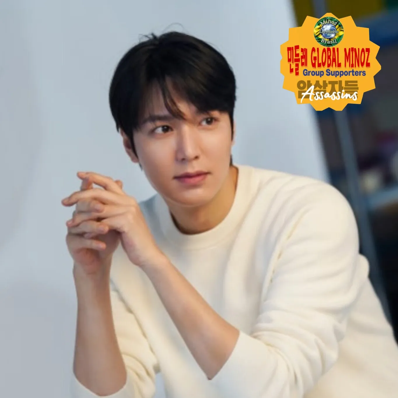 Momen yang diabadikan oleh penggemar Lee Minho