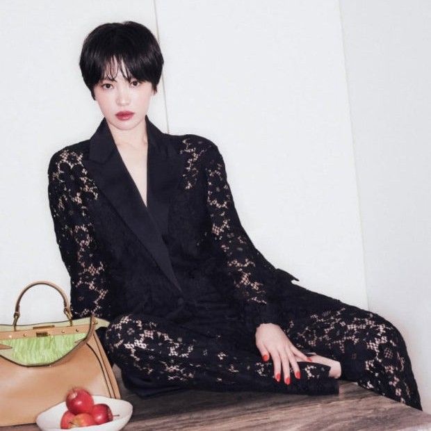 A moment captured by a fan of Song Hyekyo