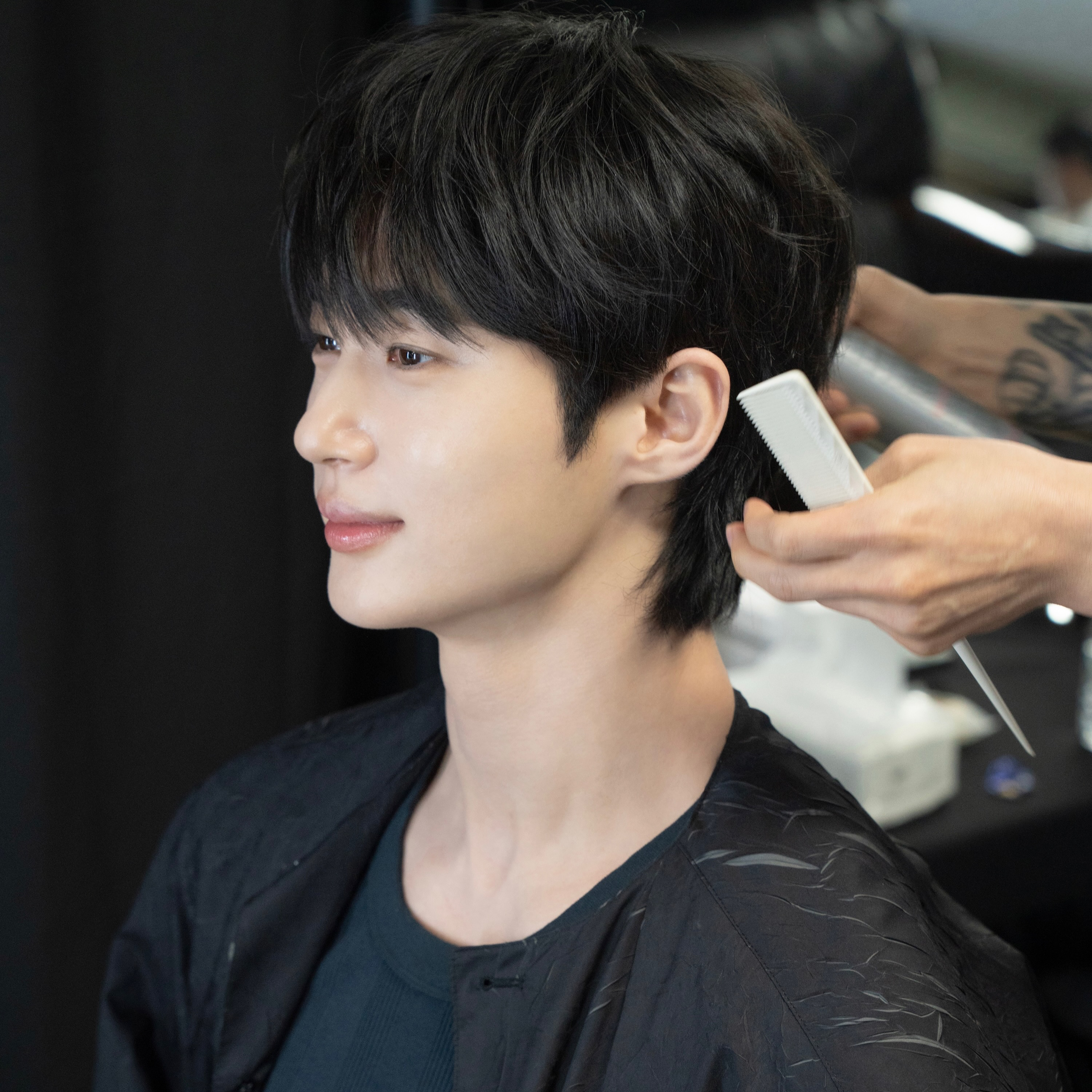 A moment captured by a fan of Byeon Wooseok
