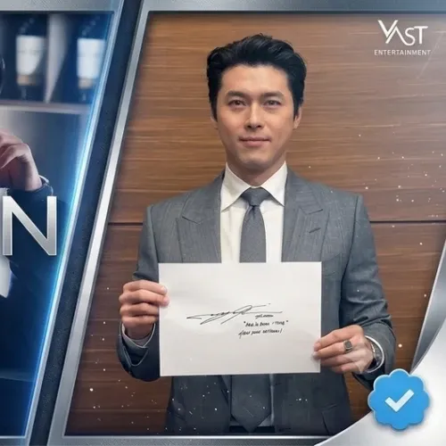 Cuplikan di balik layar dari Hyun Bin