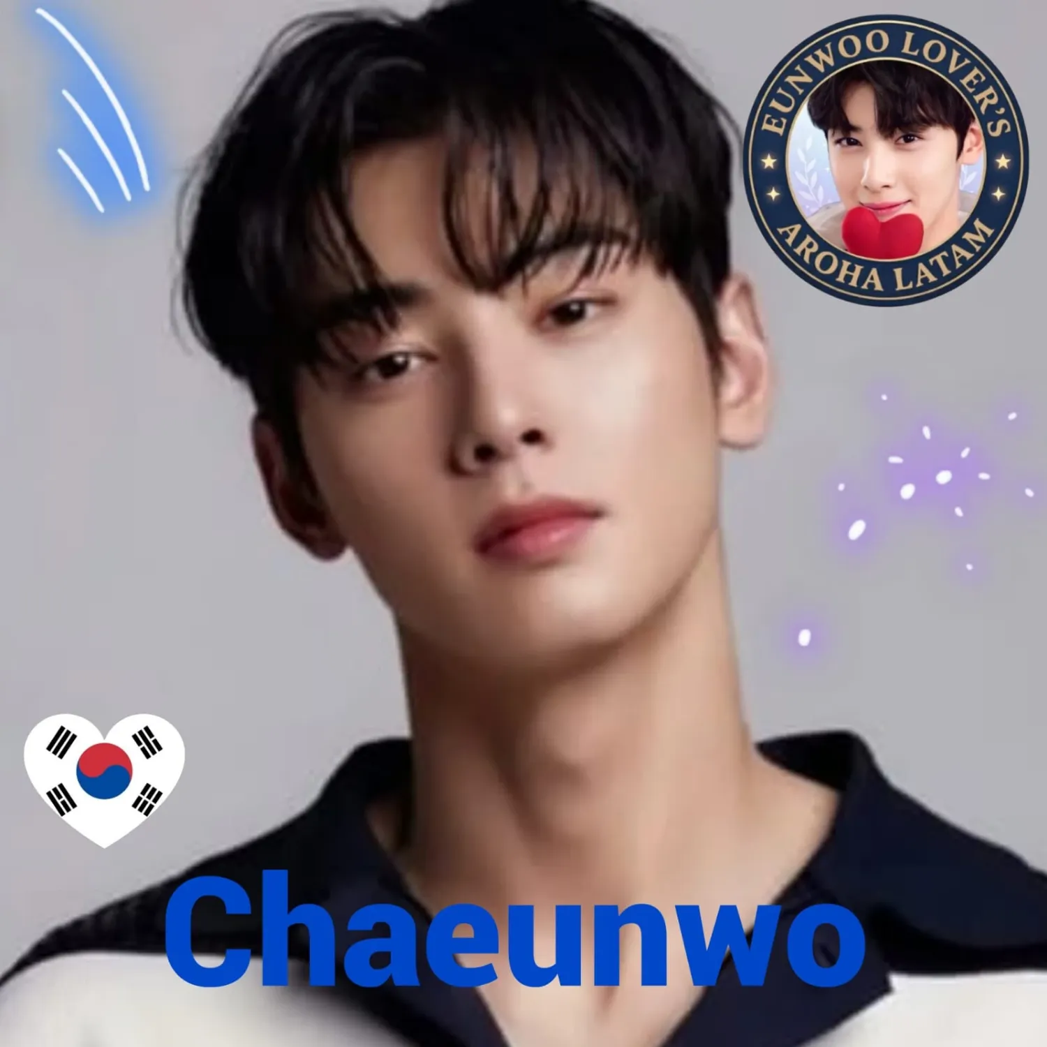 Behind-the-scenes cut of Cha Eunwoo