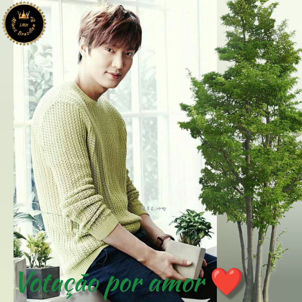 粉絲拍下的李敏鎬瞬間